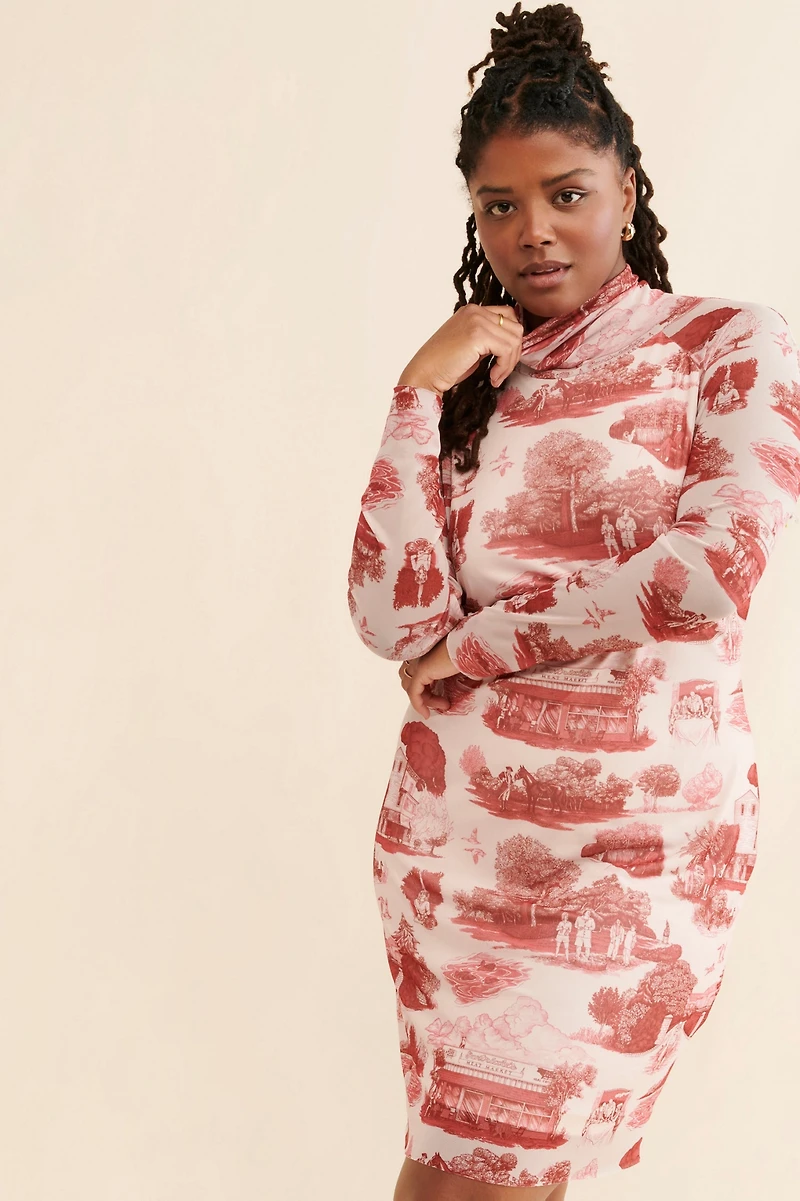 Rachel Antonoff Lilly Turtleneck Dress