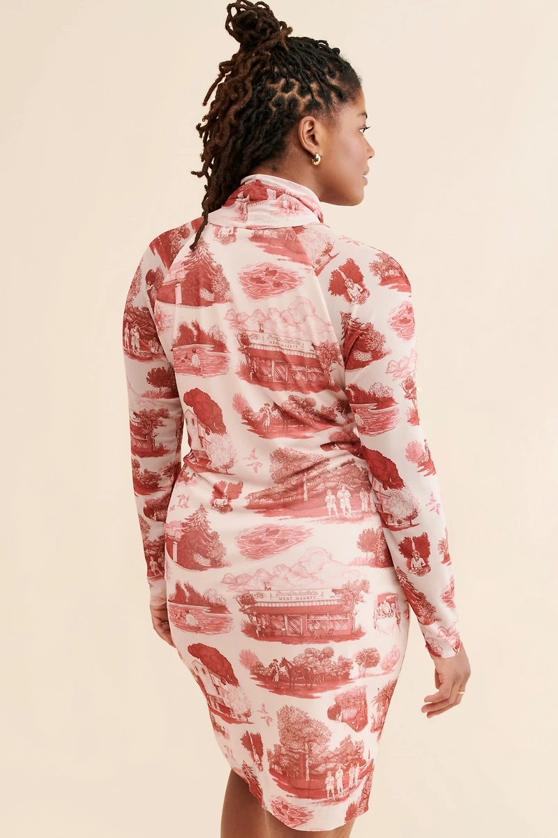 Rachel Antonoff Lilly Turtleneck Dress