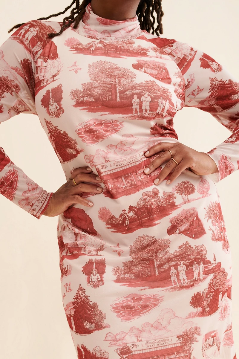 Rachel Antonoff Lilly Turtleneck Dress