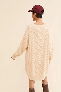 Mare Mare Long-Sleeve Sweater Dress