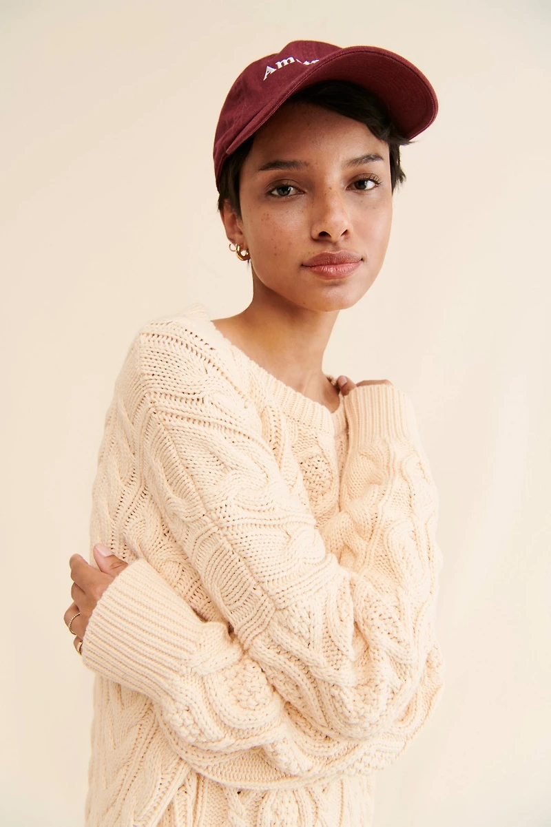 Mare Mare Long-Sleeve Sweater Dress