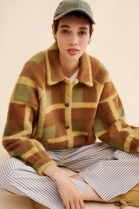 NVLT Eyelash Bomber Coatigan