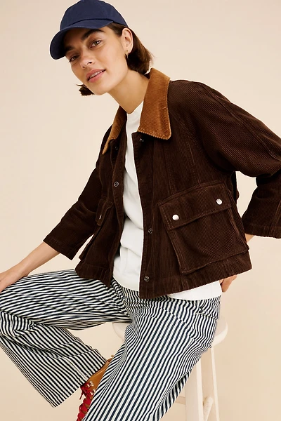 Carleen Laurel Corduroy Swing Jacket