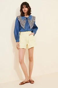 CeliaB Begona Denim Top