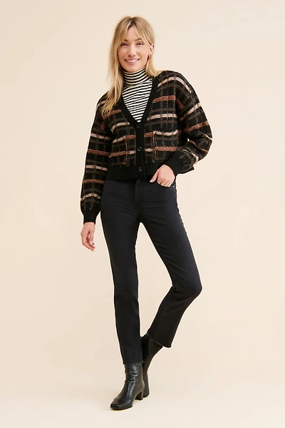 PAIGE Cindy Raw Hem Jeans