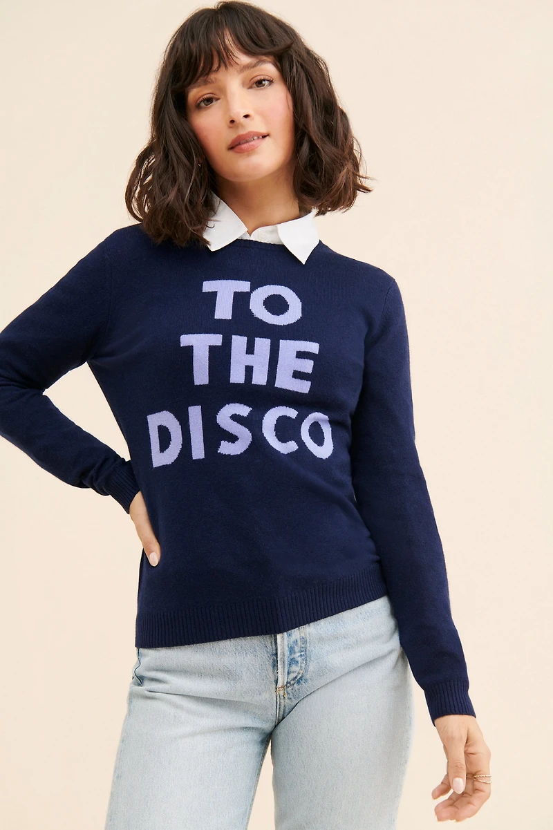 Jumper 1234 To The Disco Cashmere Sweater