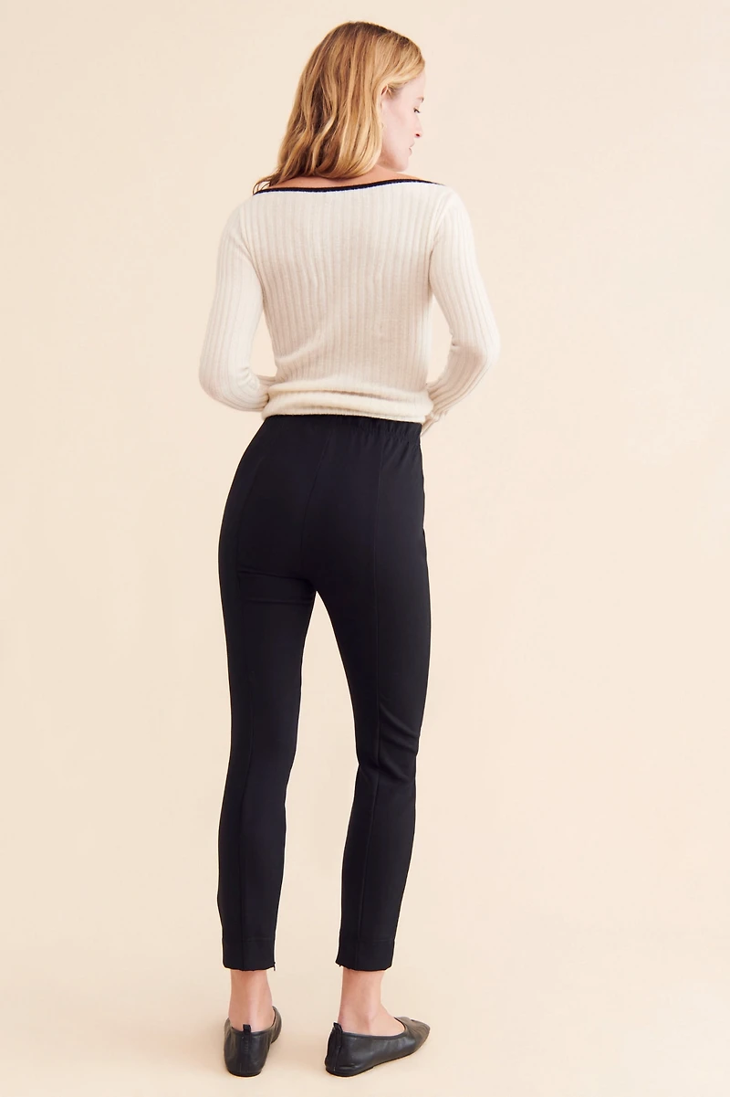 High-Rise Legging Trousers