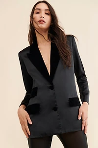 FRENCHMAUVE Flava Tuxedo Jacket