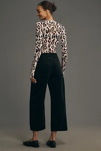 Pilcro The Izzie Relaxed Pull-On Barrel Pants: Corduroy Edition