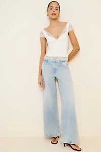 AG Jeans Stella High Waisted Wide Leg