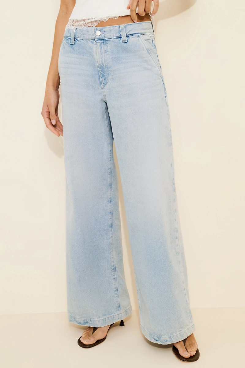 AG Jeans Stella High Waisted Wide Leg