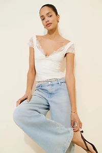 AG Jeans Stella High Waisted Wide Leg