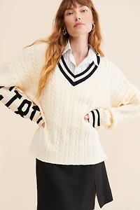 FRENCHMAUVE Pamela Oversized Sweater
