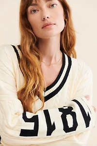 FRENCHMAUVE Pamela Oversized Sweater