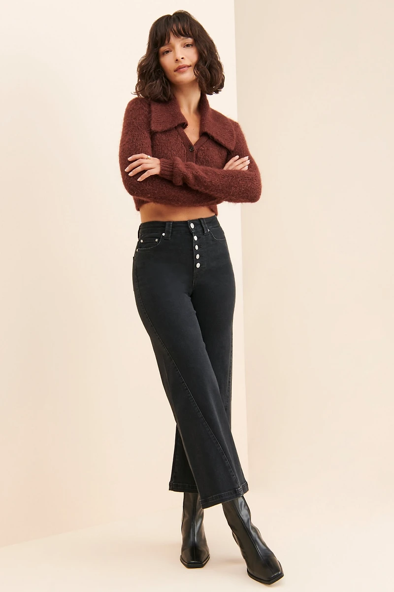 PAIGE Anessa Wide Leg Jeans
