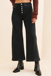 PAIGE Anessa Wide Leg Jeans