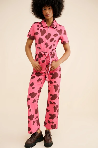 Rachel Antonoff Sal Collared Jumpsuit