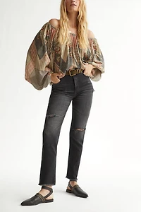 Pilcro The Vintage Straight Jeans