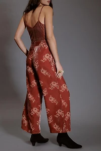 Hutch Floral Velvet Pants