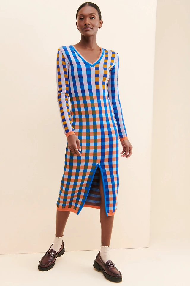 conditions apply elva slip midi dress Conditions Apply Elva Slip Midi Dress In Multicolor