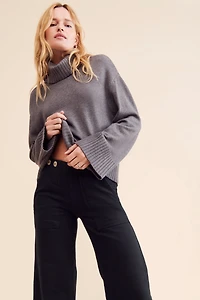 Pilcro The Kit High-Rise Wide-Leg Utility Trousers