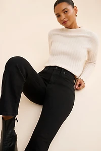 Madewell Mid-Rise Kickout Crop Jeans