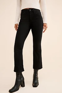 Madewell Mid-Rise Kickout Crop Jeans