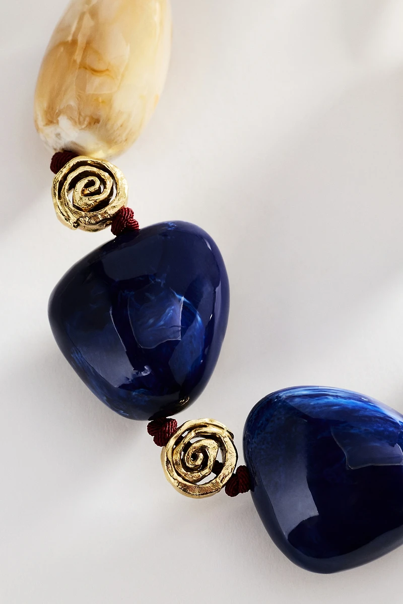 ALÉMAIS Le Jardin Resin Bead Necklace