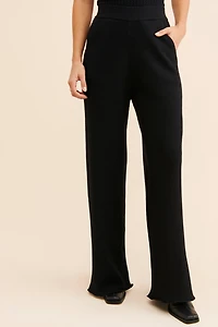 WeWoreWhat Cable Knit Pull-On Pants