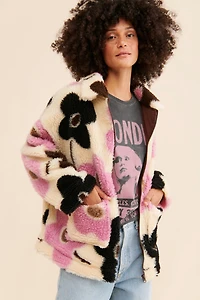Damson Madder Flower Fleece Jacket