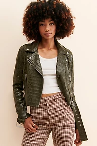 [BLANKNYC] Unexpected Impulse Moto Jacket