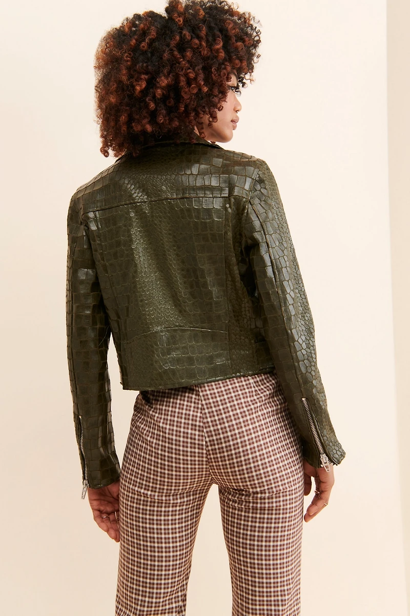 [BLANKNYC] Unexpected Impulse Moto Jacket
