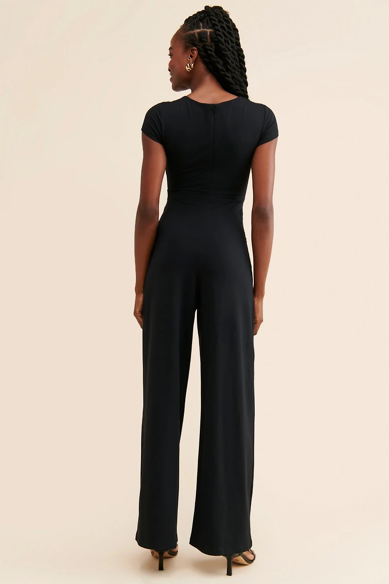 Susana Monaco Reverse Sweetheart Wire Jumpsuit