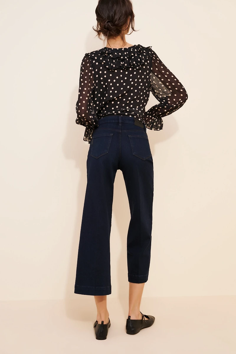 PAIGE Anessa High-Rise Wide Leg Jeans