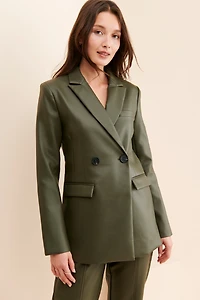 4th & Reckless Teresa Vegan Leather Blazer
