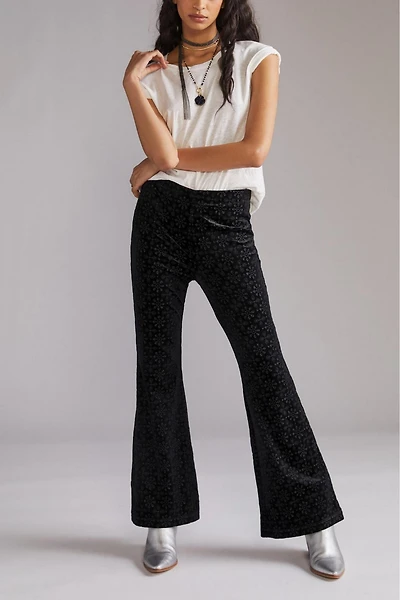The Joni Velvet Flare Pants