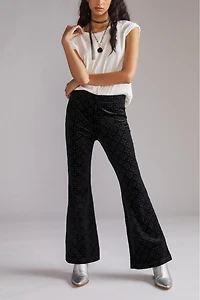 The Joni Velvet Flare Pants