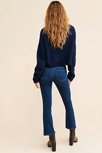 PAIGE Shelby Crop Flare Jeans