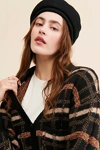 Saltwater Luxe Plaid Knit Cardigan