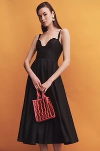 Hutch Sweetheart U-Neck Maxi Dress
