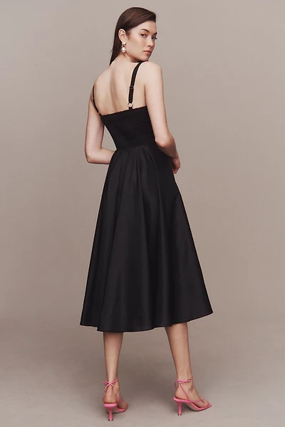 Hutch Sweetheart U-Neck Maxi Dress