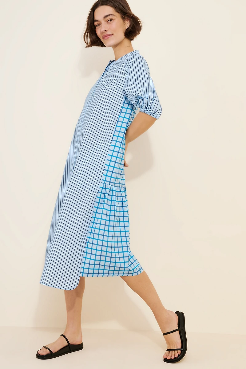 Plenty by Tracy Reese Mix Print Shirt Dress