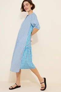 Plenty by Tracy Reese Mix Print Shirt Dress