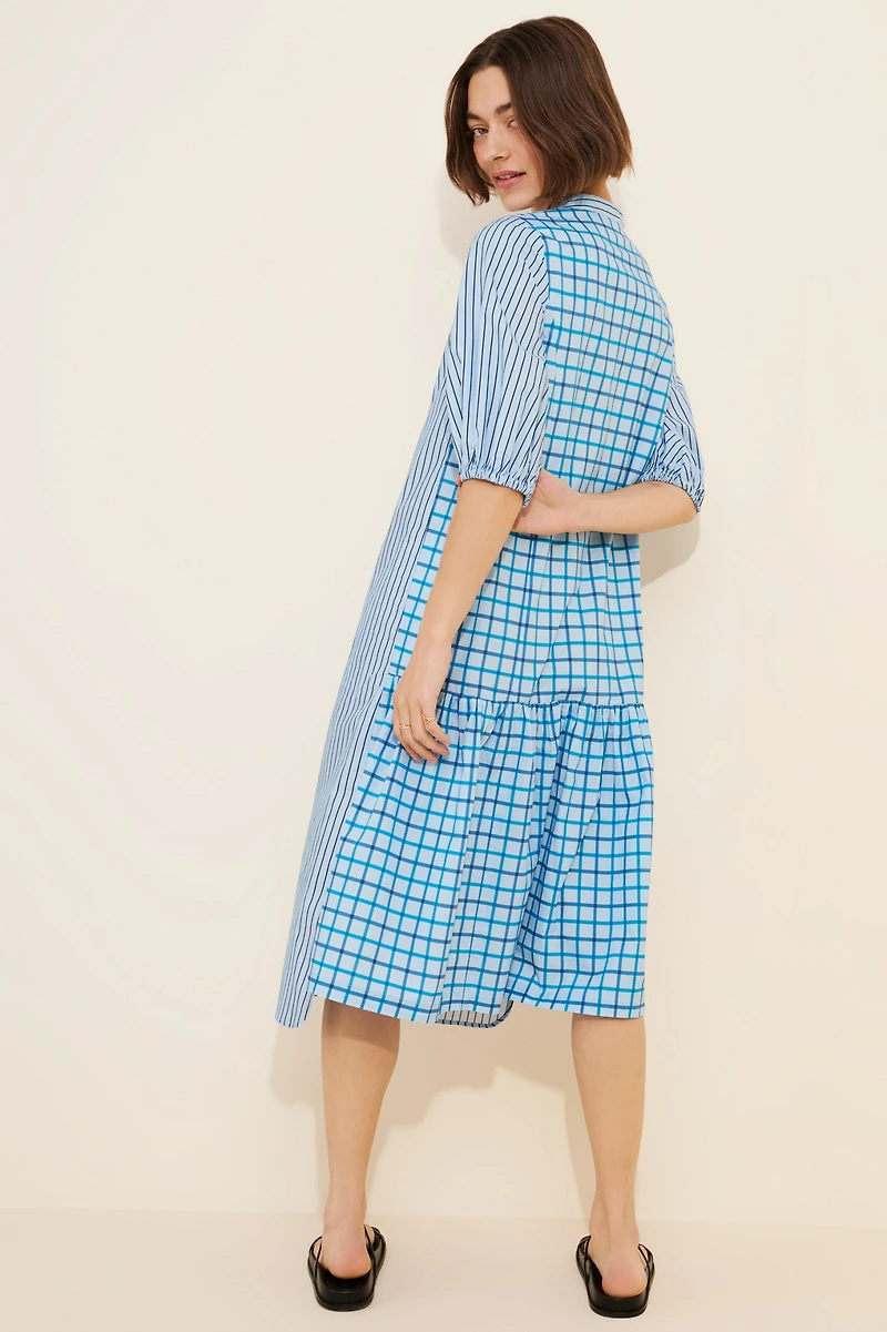 Plenty by Tracy Reese Mix Print Shirt Dress