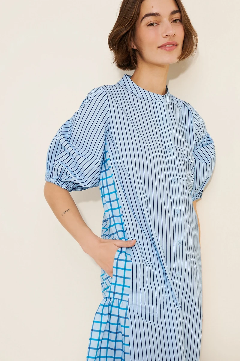 Plenty by Tracy Reese Mix Print Shirt Dress