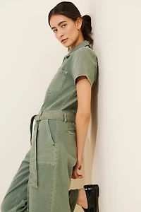 Good American Fit For Success Denim Jumpsuit