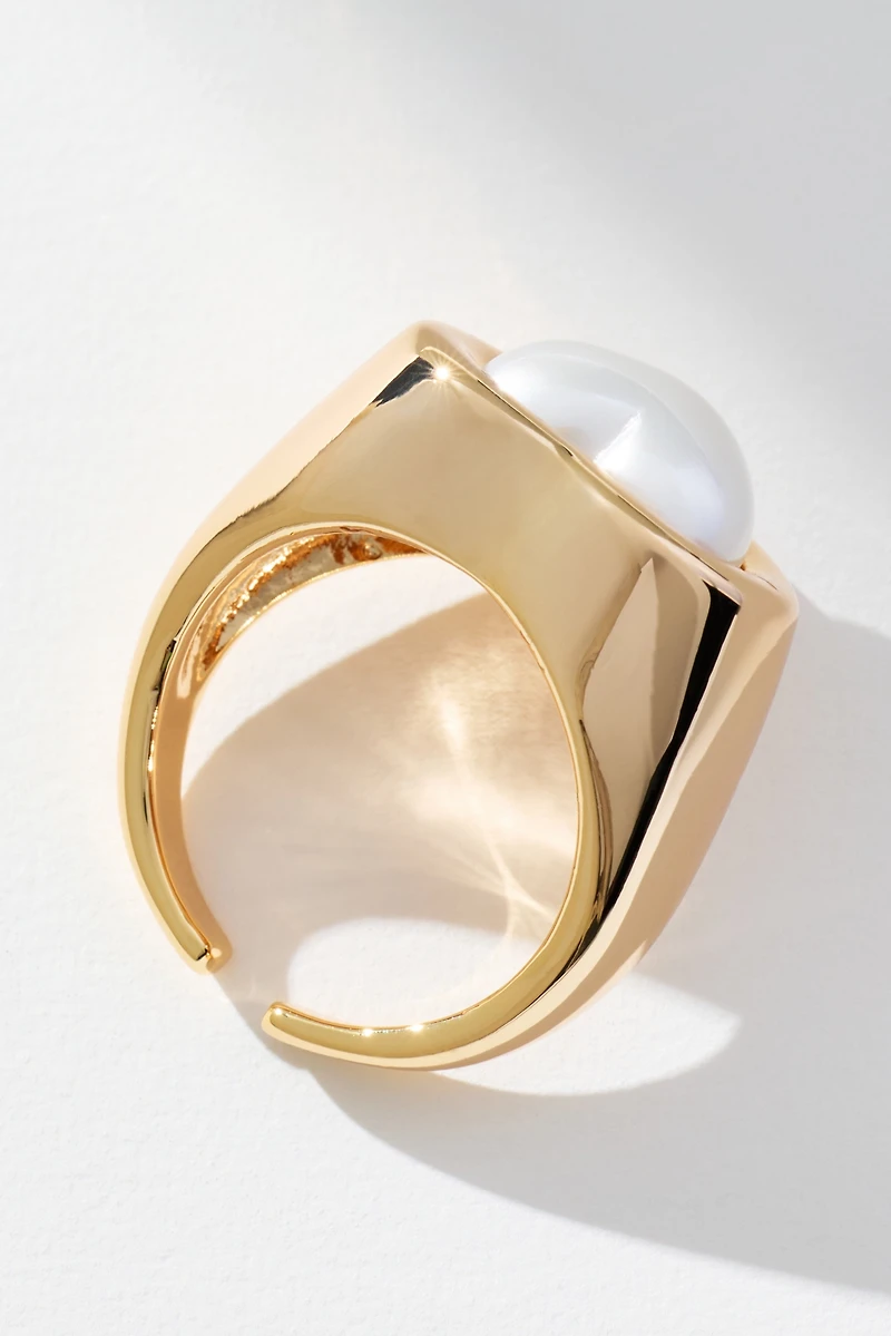 Heart Stone Cocktail Ring