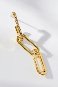 Maeve Triple Paperclip Drop Earrings