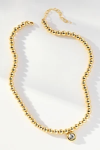 Crystal Bubble Chain Necklace