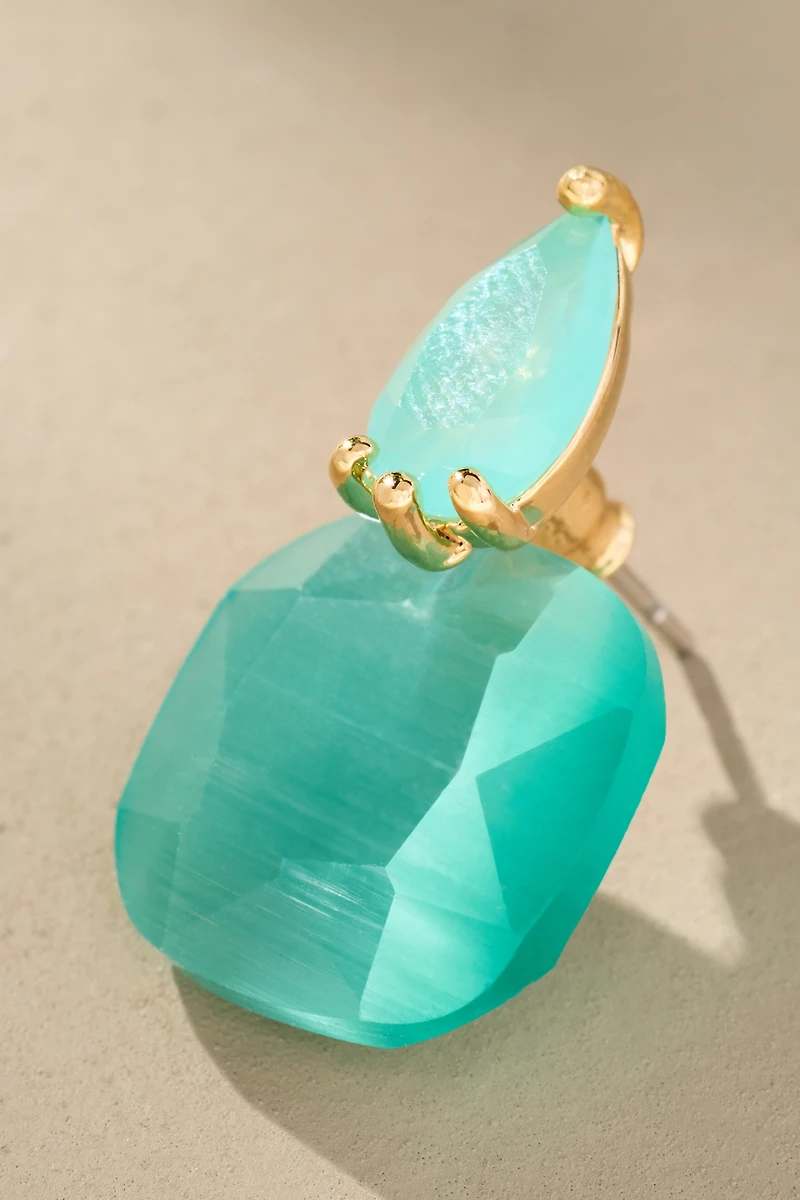 Floating Crystal Earrings